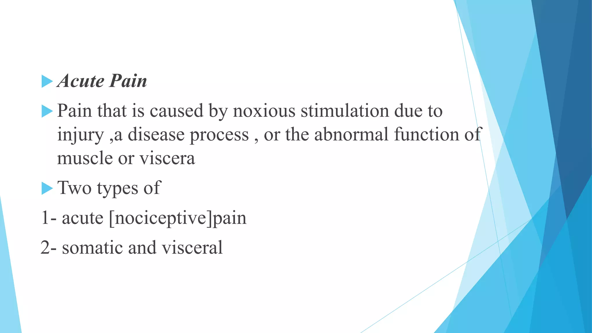 Pathway , physiology , perception of pain | PPTX