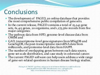 Pathways and genomes databases in bioinformatics | PPTX