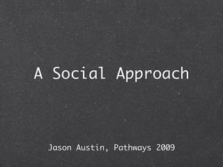 Pathways Project on NCSU Web Dev