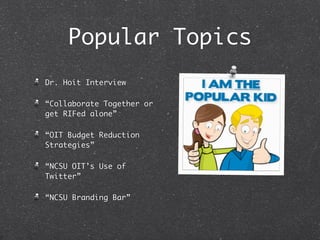 Pathways Project on NCSU Web Dev