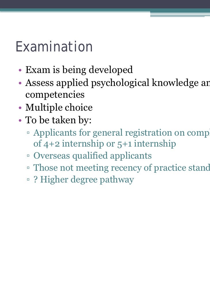 Pathways to registration as a psychologist psychology board of austra…