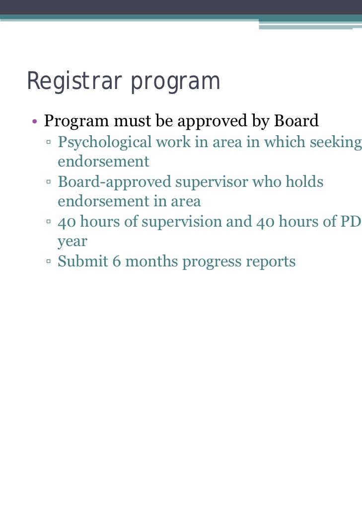 Pathways to registration as a psychologist psychology board of austra…