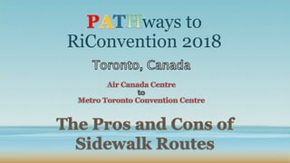 ways to
RiConvention 2018
 
