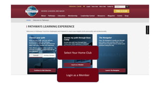 Select Your Home Club
Login as a Member
 