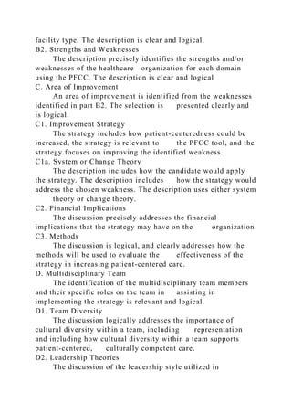 Pfc Matrix Sample Patient- and Family-Centered Care Organizational Self-Assessment T.docx