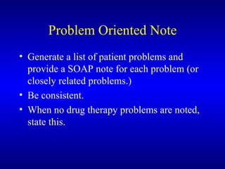 Presenting Problem Clinical Note Example Patient Assessment And Clinical Interviewing | PPT