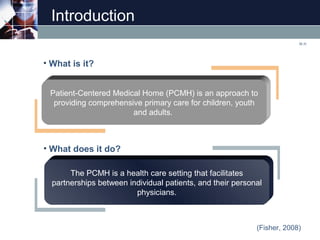 Pcmh Definition The Patient Centered Medical Home | PPT