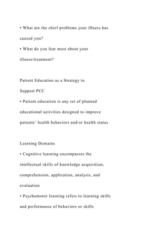 Patient-Centered Care and Professional Nursing Practic.docx | Eldercare ...