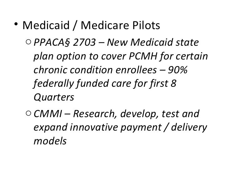 Medicare medical home model Medicare medical home model