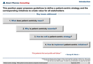 Patient centric strategy | PDF