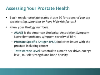 Patient education-presentation bph | PDF
