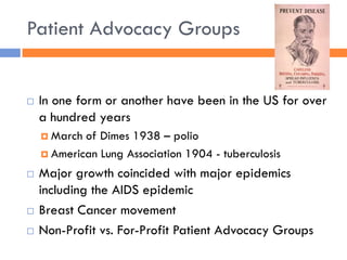 Patient Advocacy Groups Benefits To Oncology Commercialization [www