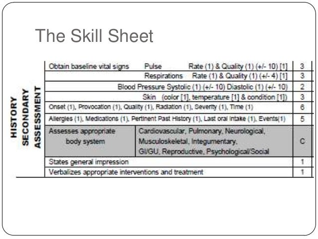 emt patient assessment