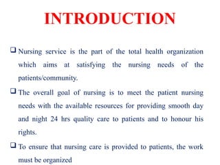 Comprehensive Overview of Patient Assignment Methods in Nursing Care | PPTX