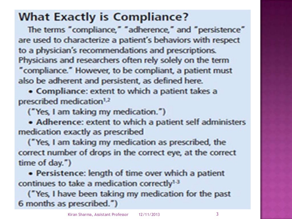 What Is Patient Compliance In Healthcare?