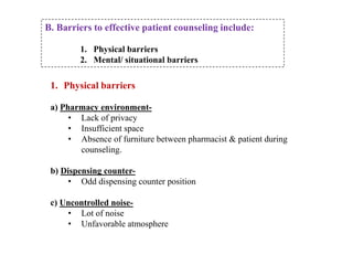 Patient counseling | PPTX