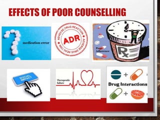 EFFECTS OF POOR COUNSELLING
 