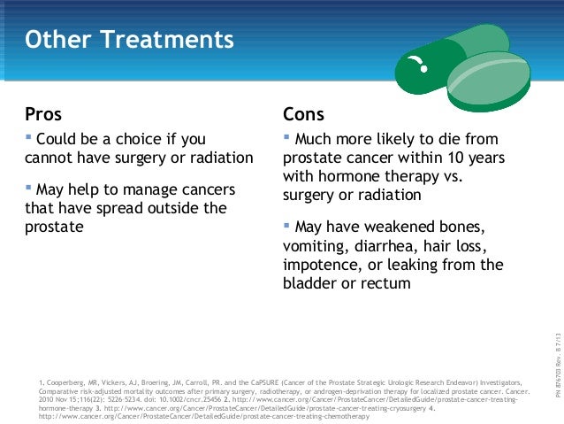 Prostate Cancer Testing &amp; Surgical Options By Peter J