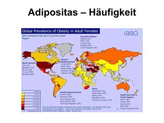 Adipositas – Häufigkeit 
