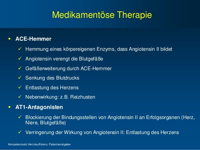 Patientenvortrag Herzmuskelschwache