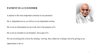 Patient first Culture | PPTX