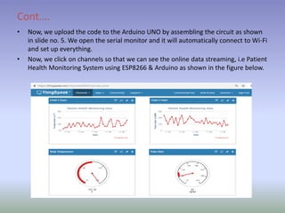 Patient Health Monitoring System Using Arduino & ESP8266 | PPTX ...