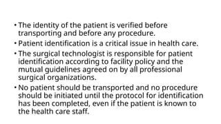Patient Identifier Training.pdf Comprehensive Guide to Patient Identification and Surgical Positioning ...