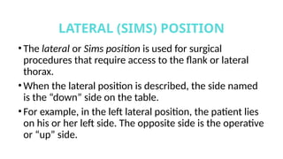Comprehensive Guide to Patient Identification and Surgical Positioning ...