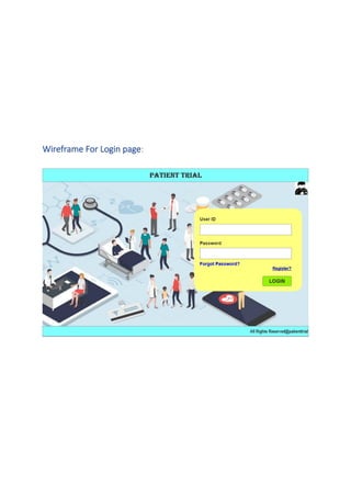 Patient Management system business analyst | DOCX