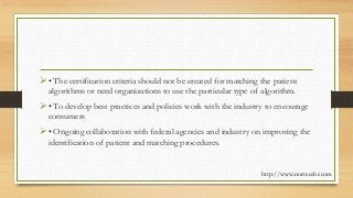 Patient Matching Practices