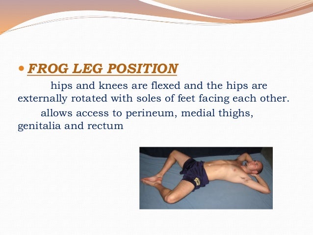 Patient positioning and anaesthetic consideration