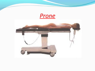 Patient positioning during surgery Dr Rakesh kaward | PPT