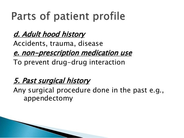 Patient Profiling What Are The Consequences Of Profiling Patients? – BPLH