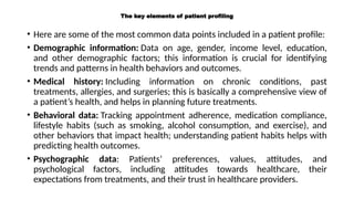 Patient Profiling Comprehensive Guide to Patient Profiling and SOAP Notes in Healthcare ...