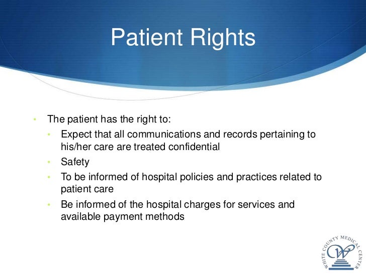 Patient rights