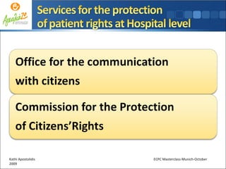 Kathi Apostolidis  ECPC Masterclass-Munich-October 2009 