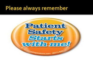 Patient safety