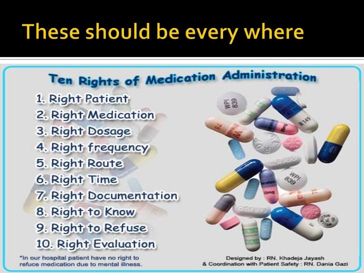 10 Rights Of Medication Administration / (PDF) The nine rights of