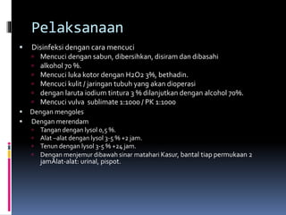 Sabun H2o2 Patient safety | PPTX