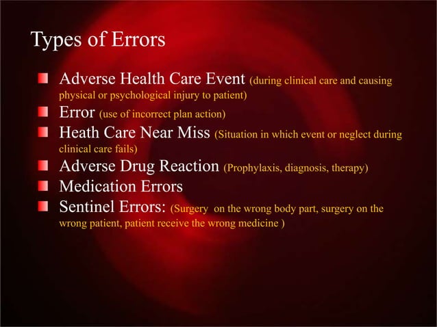 Patient Safety Presentation | PPTX