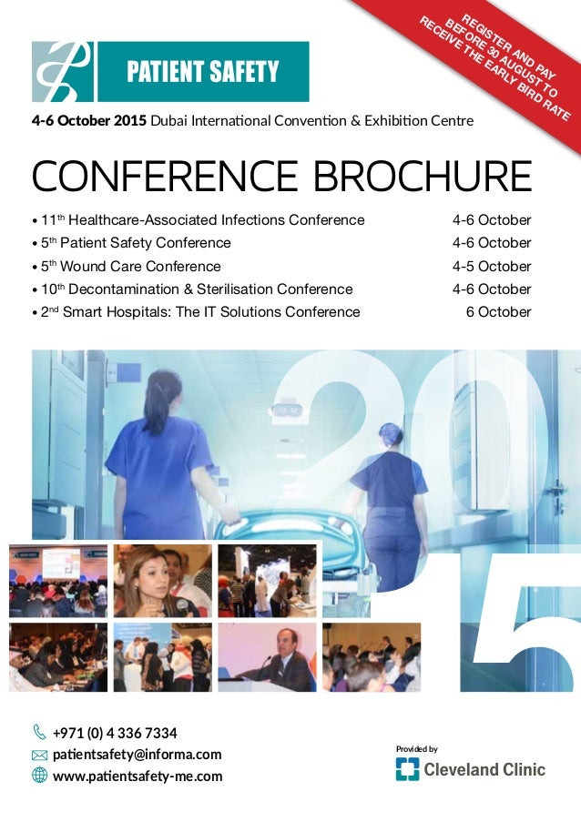 conference brochure