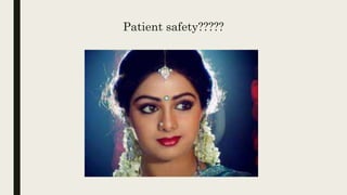 Patient safety and error reduction approaches | PPTX