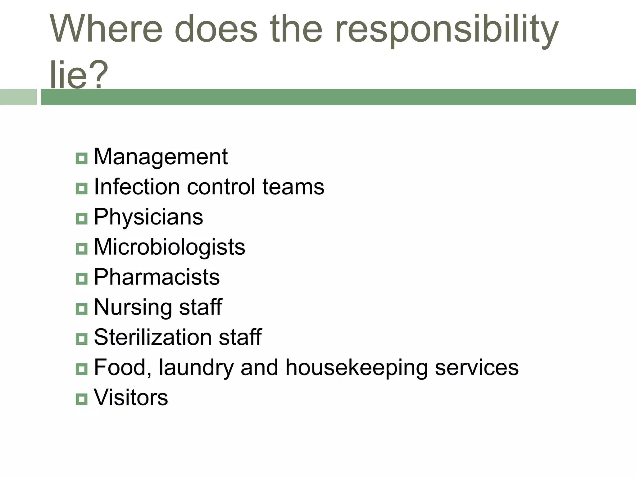 Patient safety and infection control | PPTX