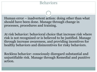 Unintentual Risk Behavior Examples patient safety and staff Management system ppt.pptx