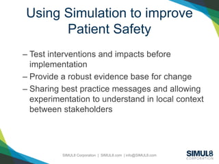 Simulating Patient Safety | PPTX