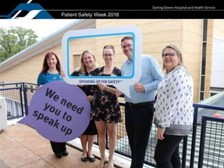 Patient Safety Week 2018
 