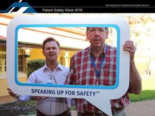 Patient Safety Week 2018
 
