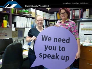 Patient Safety Week 2018
 