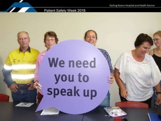 Patient Safety Week 2018
 