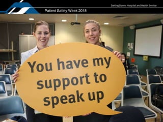 Patient Safety Week 2018
 